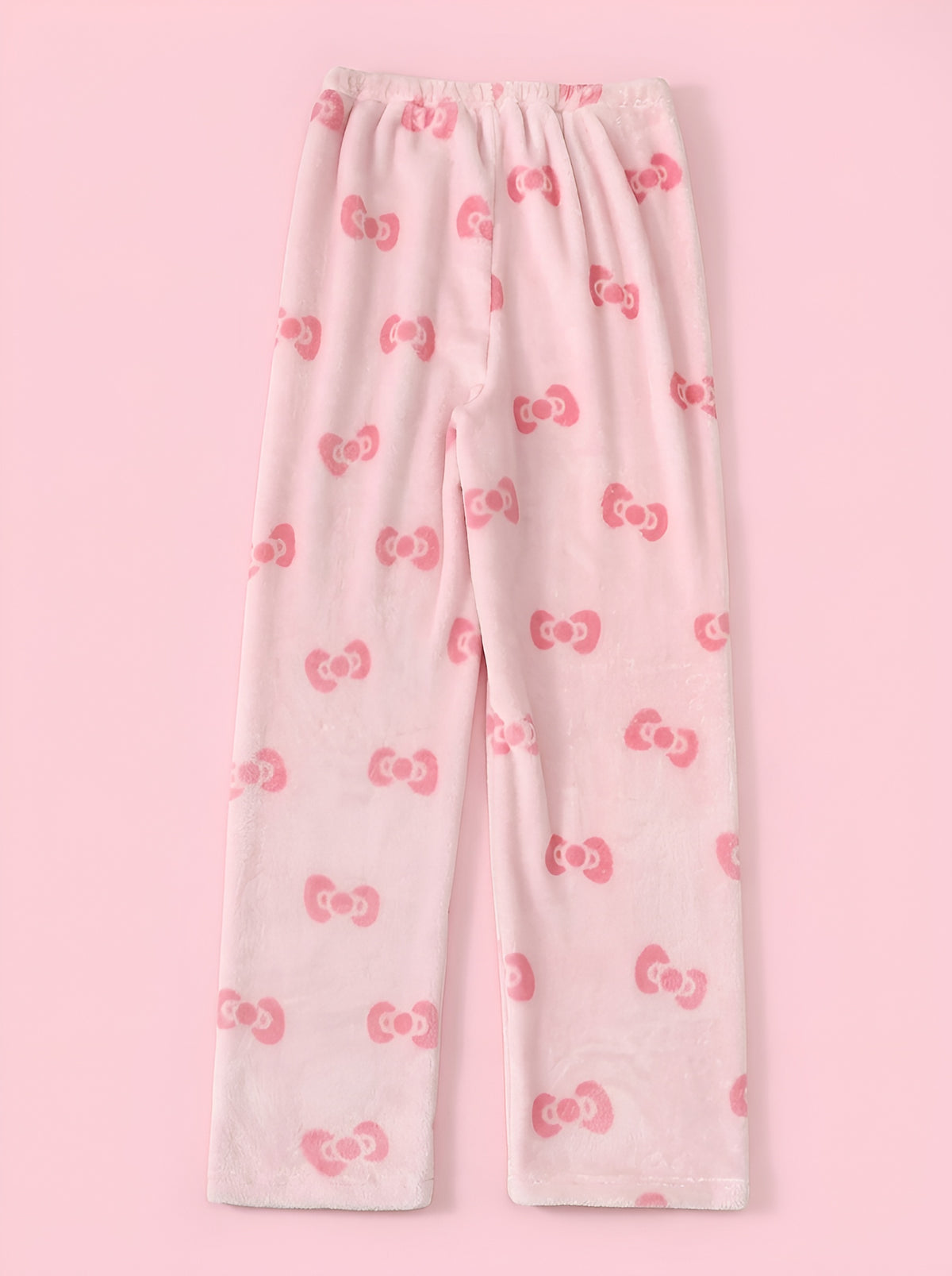 Hey Kitty Pyžamo Kalhoty - Pink Bow