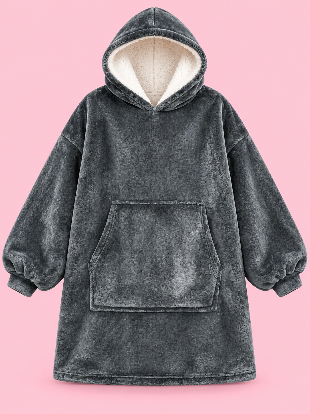 Oversized Hoodie - Grey