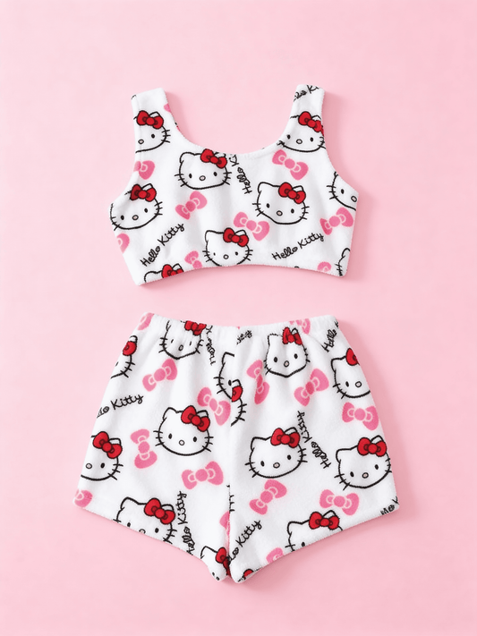 Hey Kitty White Set
