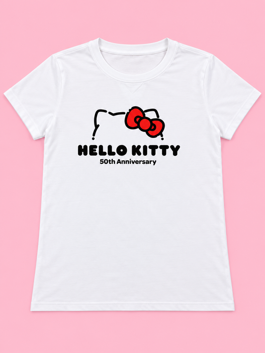 Hey Kitty Tričko 50th Anniversary