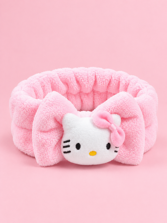 Hey Kitty Fluffy Čelenka - Pink