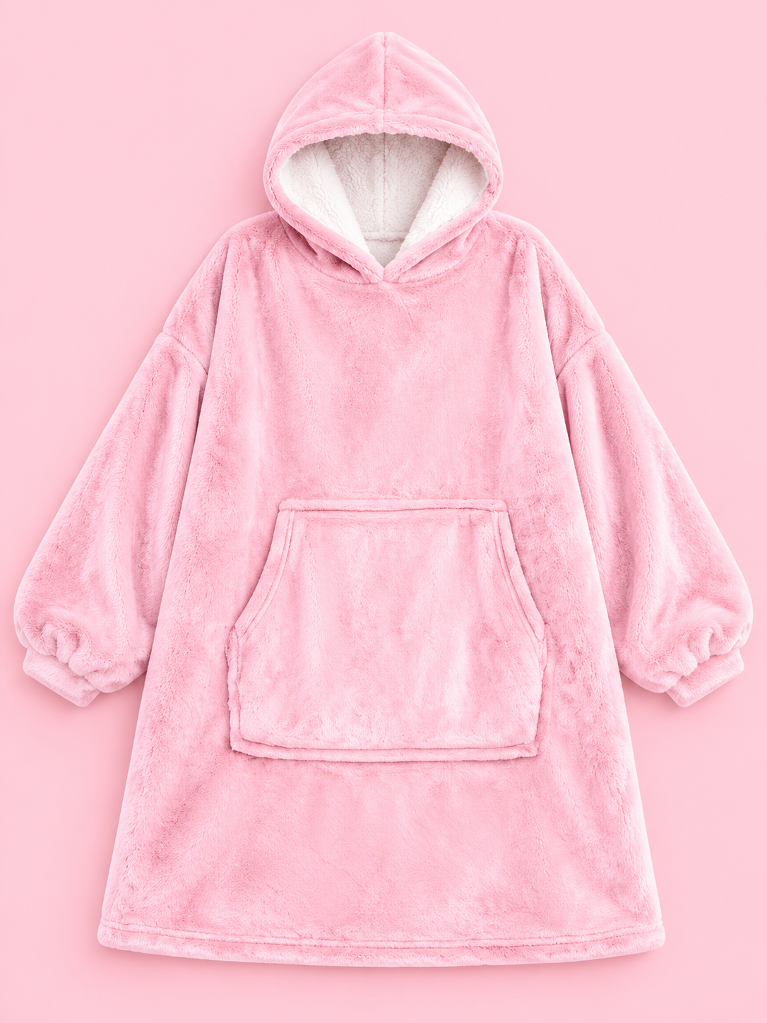 Oversized Hoodie - Pink