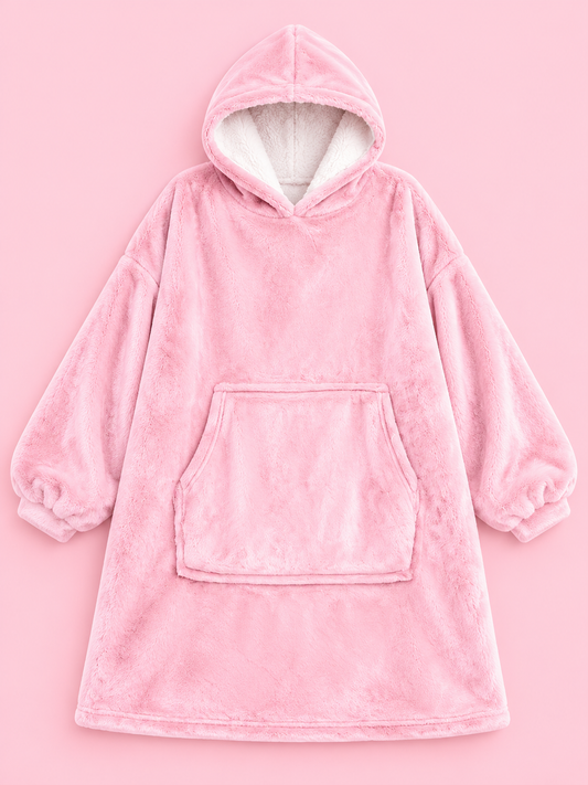 Oversized Hoodie - Pink