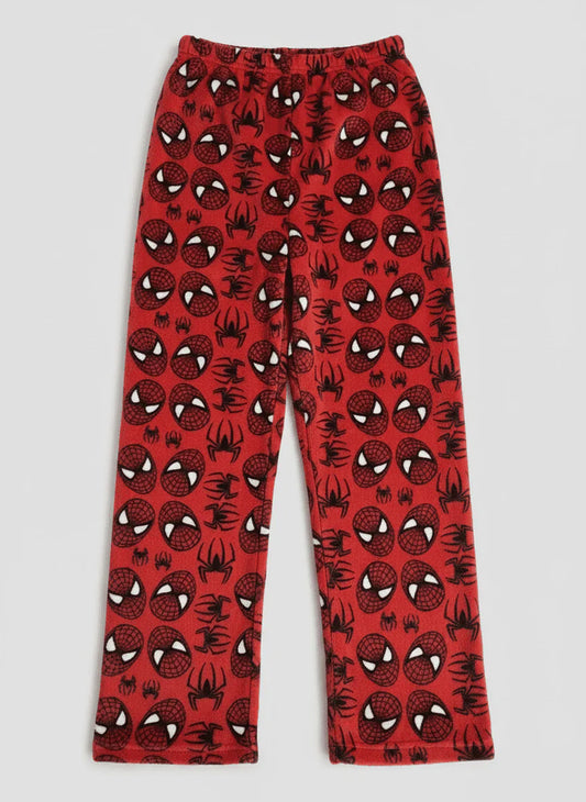 Spider Pyžamo Kalhoty - Červené/Red